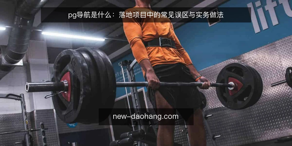 pg导航是什么:落地项目中的常见误区与实务做法 — pg导航落地项目到底指什么 配图