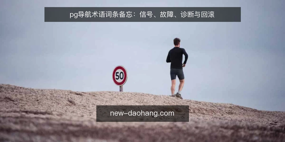 pg导航术语词条备忘：信号、故障、诊断与回滚 — 信号观察词条 配图