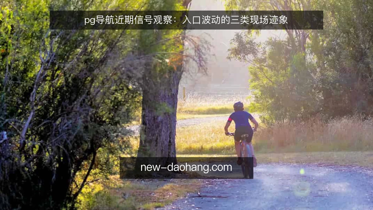 pg导航近期信号观察：入口波动的三类现场迹象