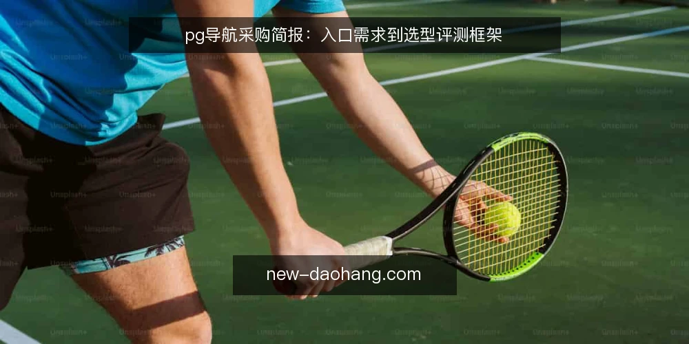pg导航采购简报:入口需求到选型评测框架 — 需求界定:先写清入口场景 配图
